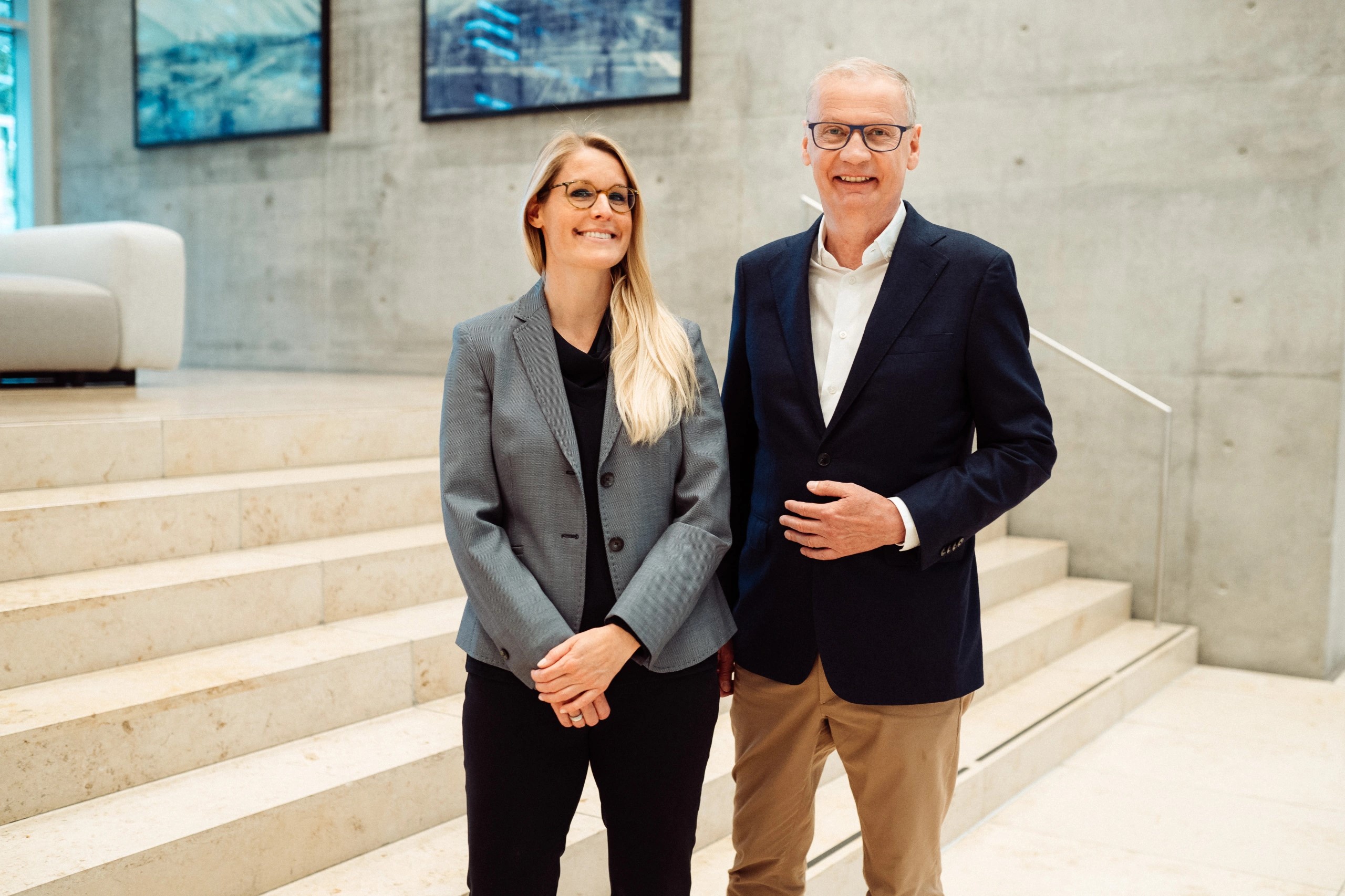 Katja de la Vina und Günther Jauch