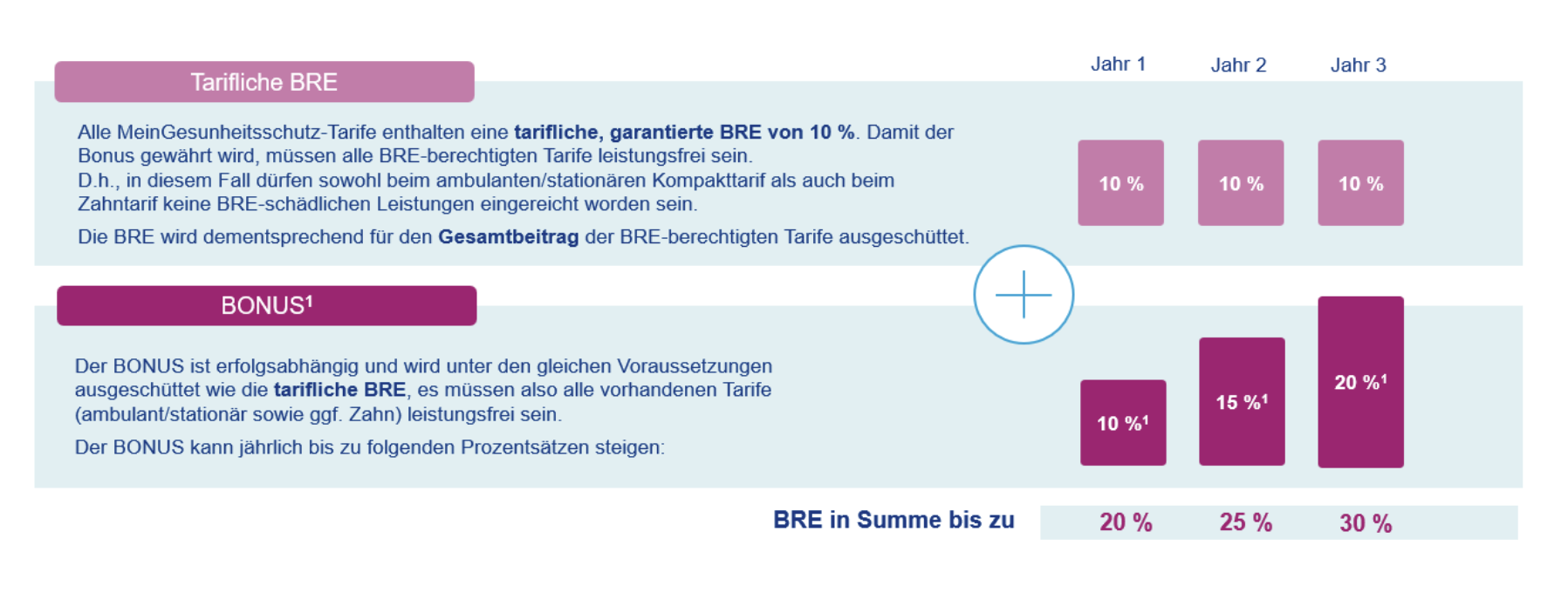 BRE pro Jahr