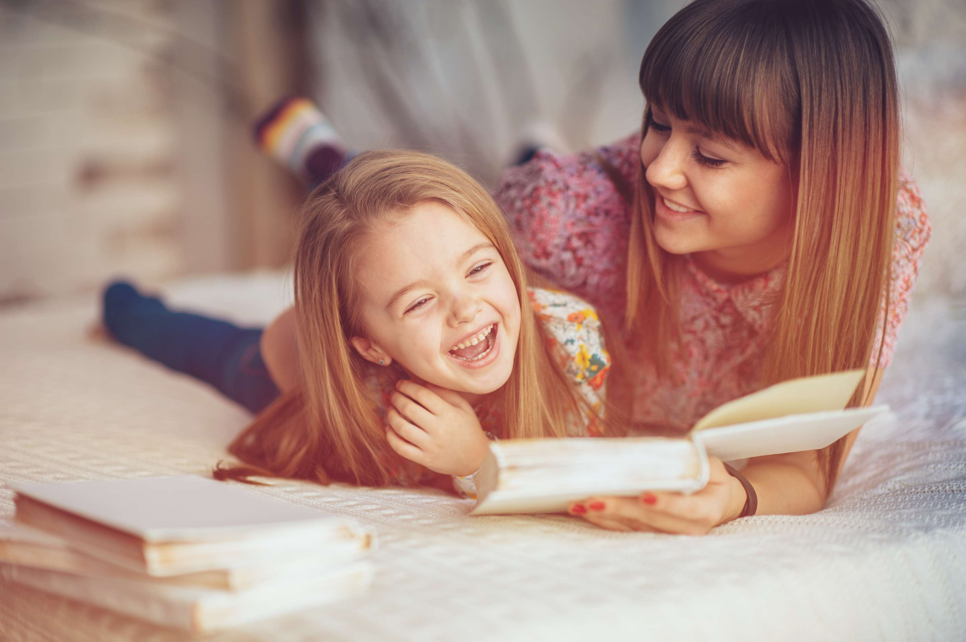 typisches Au-pair-Mädchen