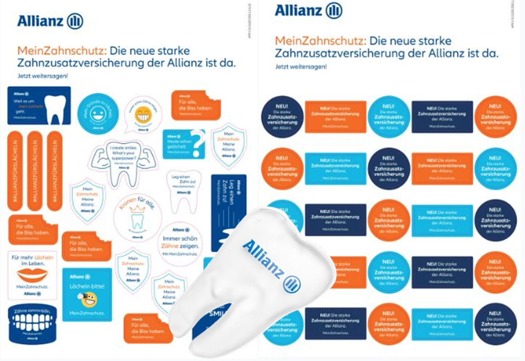 Werbesachmittel