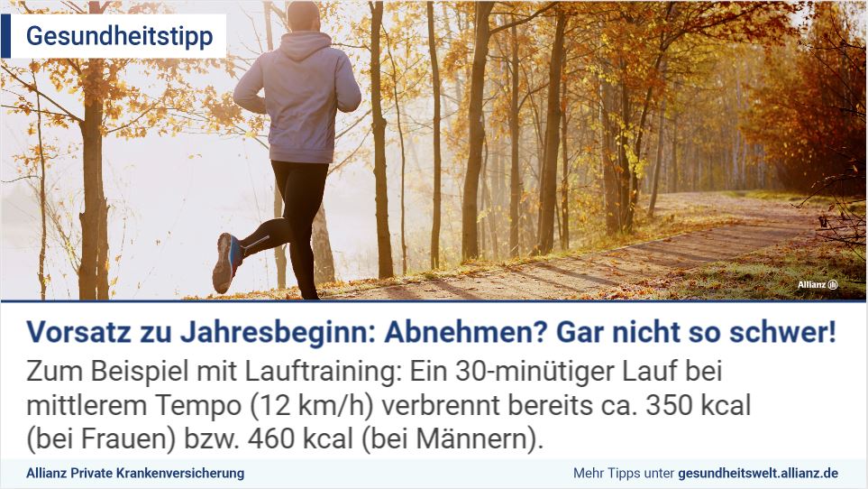 Person joggt im Wald