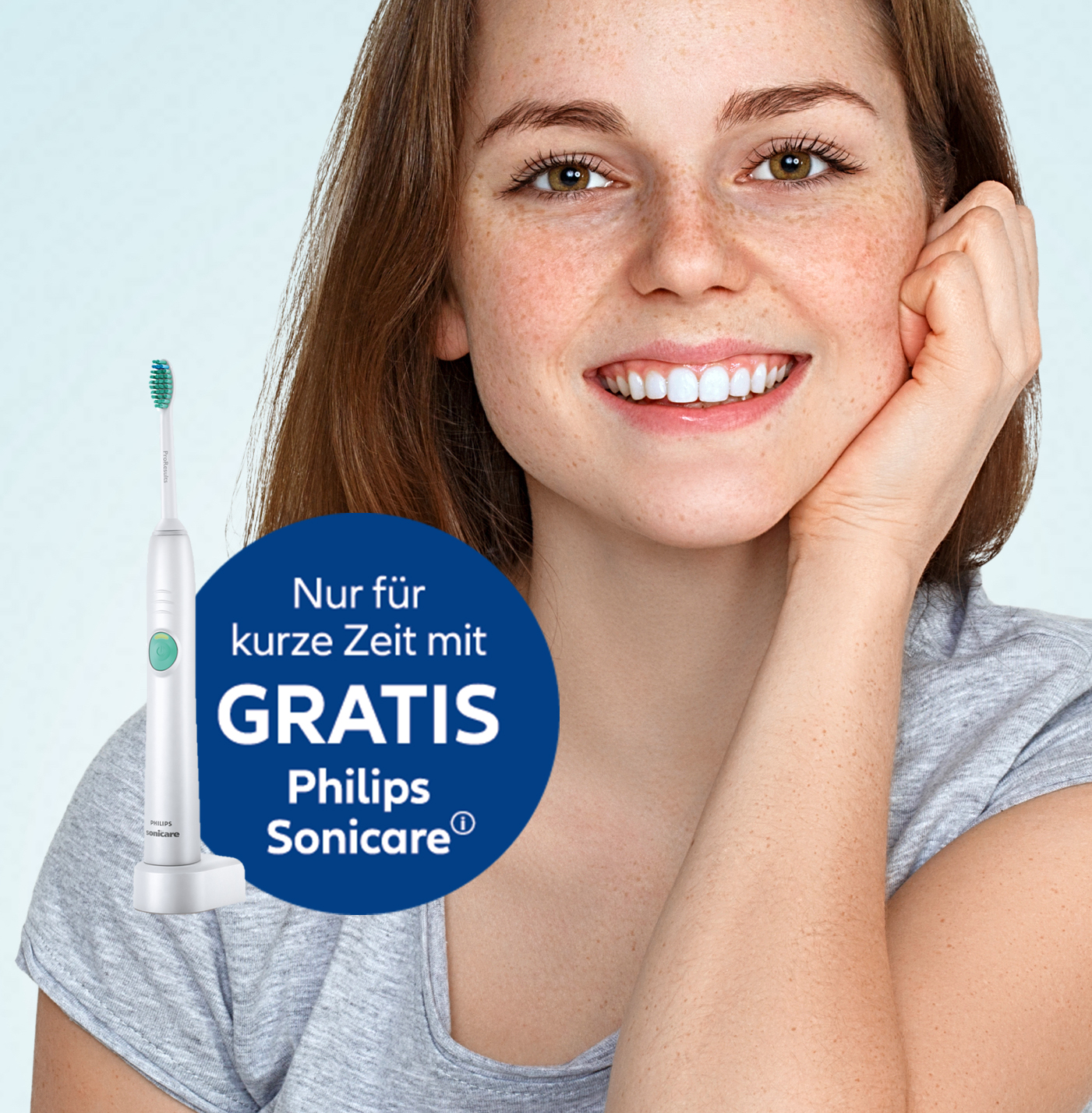 Lachende Frau