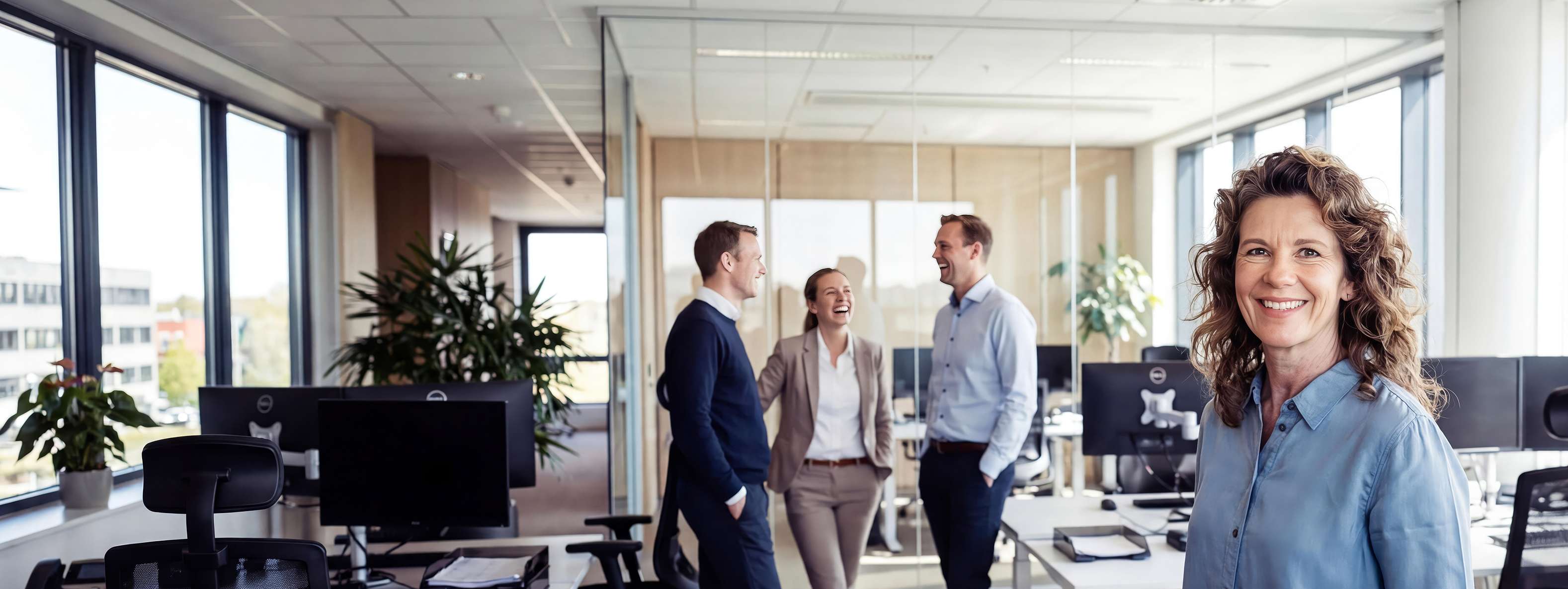 Team im Konferenzraum