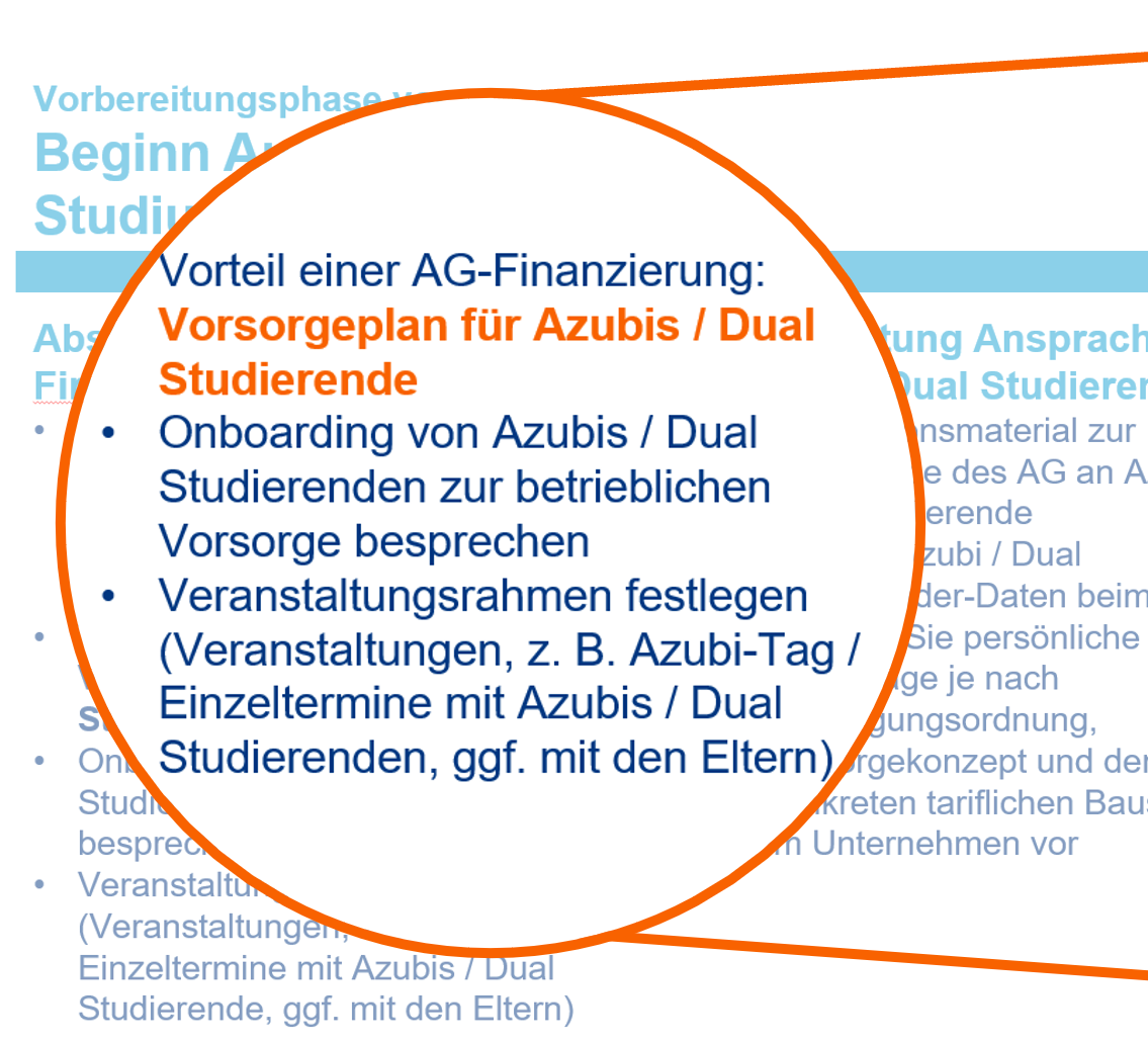Benefit-Strategie für Azubis