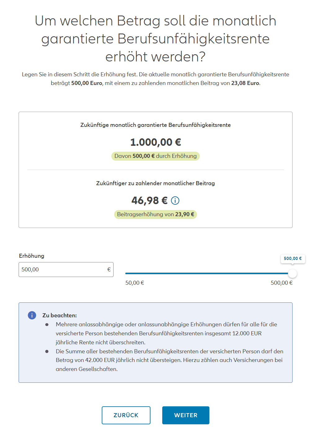 BU Erhoehungsassistent