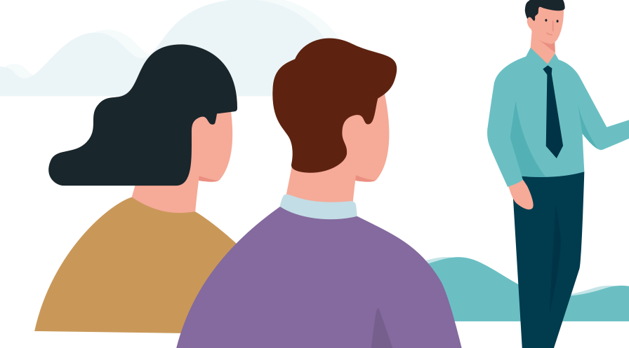 Kunden denken über Produkte nach