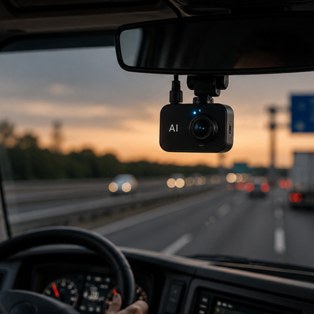 Dashcam in einem Fahrzeug