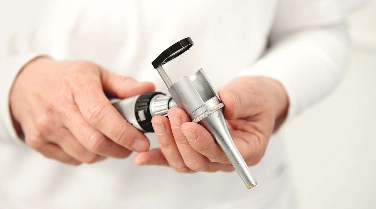 Gerät für Ohruntersuchung