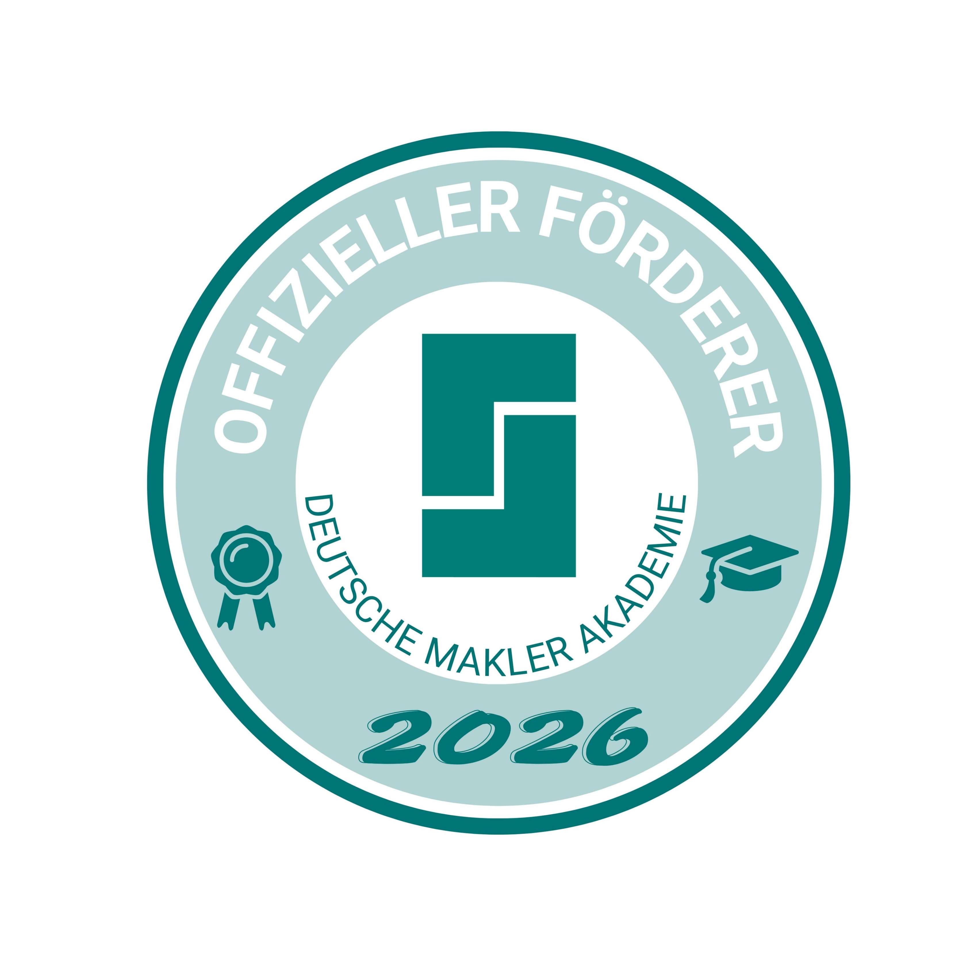 Deutsche Makler Akademie Förderlogo